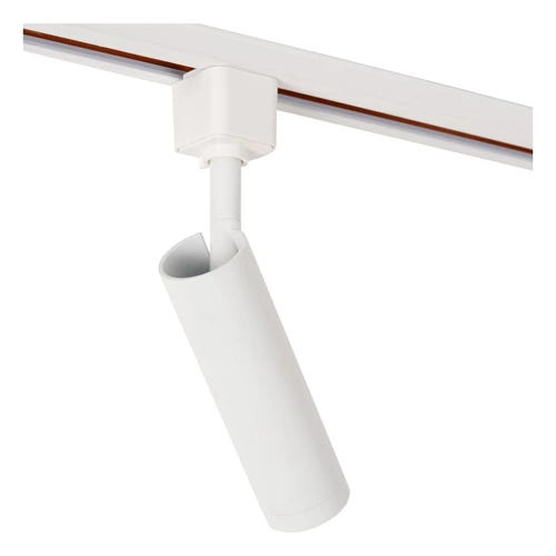 Lucide TRACK GRADO Foco de riel - Sistema de carril monofásico / Iluminación con rieles - 1xGU10(MR11) - Blanco (Extensión) - detalle 1